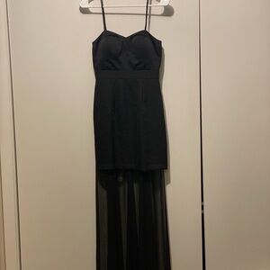 BCBGeneration Black High Low Dress